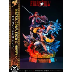 Figura Fairy Tail 1/6 Natsu, Gray, Erza, Happy