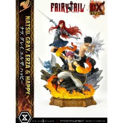 Figura Fairy Tail 1/6 Natsu, Gray, Erza, Happy