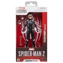 Figura Felicia Hardy Black Cat 15 cm Marvel Legends Gamerverse