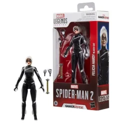 Figura Felicia Hardy Black Cat 15 cm Marvel Legends Gamerverse