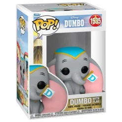 Figura Funko POP! Dumbo Disney con bandera de vinilo 9 cm