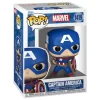 Figura Funko POP! Vinyl Captain America 9 cm - Marvel New Classics