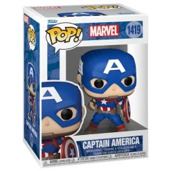 Figura Funko POP! Vinyl Captain America 9 cm - Marvel New Classics