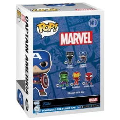 Figura Funko POP! Vinyl Captain America 9 cm - Marvel New Classics