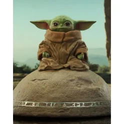 Figura Grogu Piedra de la Vision The Mandalorian