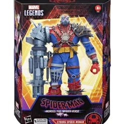 Figura Hasbro Marvel Legends Cyborg Spider-Woman 20 cm