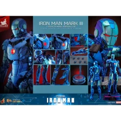 Figura Iron Man Mark III Stealth Mode 33 cm Hot Toys