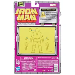 Figura Iron Man Marvel Legends Iron Man (Model 01-Gold) 15 Cm