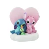 Figura lampara Stitch & Ángel Corazón