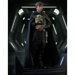 Figura Luke Skywalker y Grogu The Mandalorian