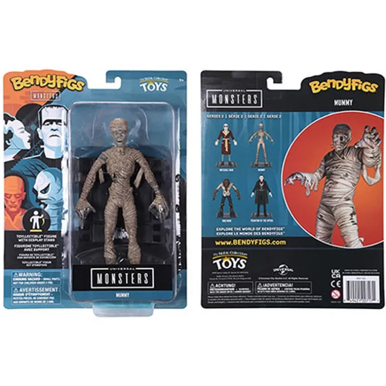 Figura maleable La Momia Bendyfigs