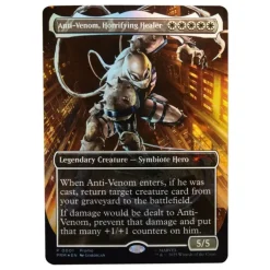 Figura Marvel Legends Agent Anti-Venom 15 cm con carta exclusiva