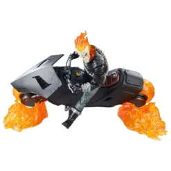 Figura Marvel Legends Ghost Rider con motaza 15 cm