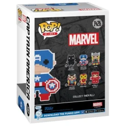 Figura Marvel POP! 8-Bit Vinyl Captain America 9 cm