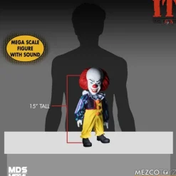 Figura MDS Deluxe Pennywise 38 cm - Mezco Toys