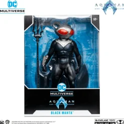 Figura Megafig Dc Multiverse Black Manta 30 Cm Aquaman y El Reino Perdido