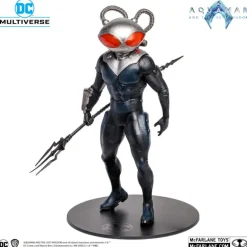 Figura Megafig Dc Multiverse Black Manta 30 Cm Aquaman y El Reino Perdido