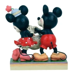 Figura Mickey y Minnie Pascua Jim Shore
