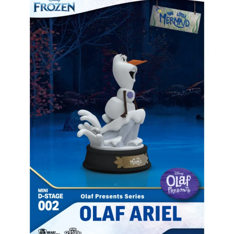 Figura Mini Dstage Disney Olaf Ariel