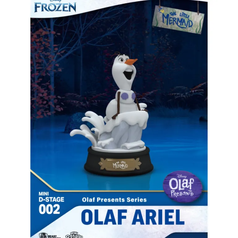 Figura Mini Dstage Disney Olaf Ariel