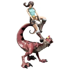 Figura Mini Epics Lara Croft & Raptor Tomb Raider
