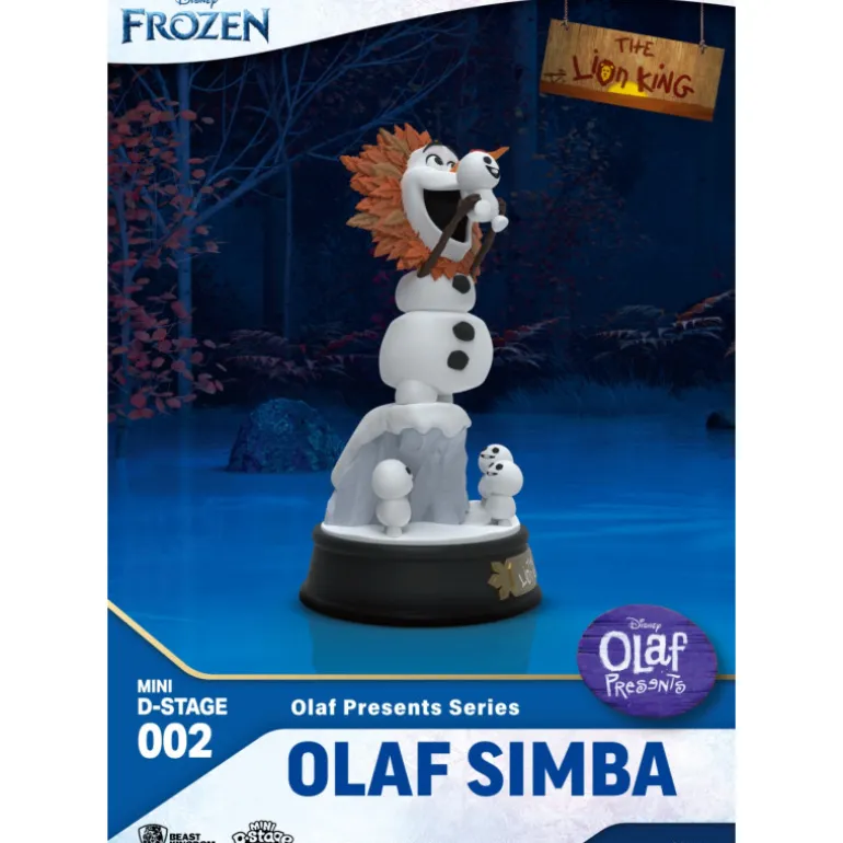 Figura Minidstage Disney Olaf Presenta Olaf Simba