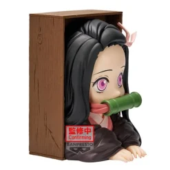 Figura Nezuko Kamado Demon Slayer Hyokofig Banpresto 10 cm