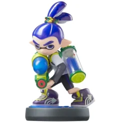 Figura Nintendo Amiibo Splatoon Ink Chico Azul