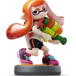 Figura Nintendo Amiibo Splatoon Ink Chica Naranja