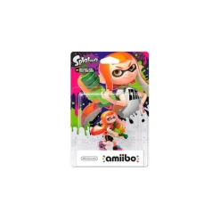 Figura Nintendo Amiibo Splatoon Ink Chica Naranja