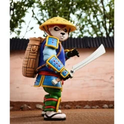 Figura Panda Khan Tortugas Ninja 18 cm articulada NECA