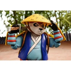 Figura Panda Khan Tortugas Ninja 18 cm articulada NECA