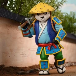 Figura Panda Khan Tortugas Ninja 18 cm articulada NECA