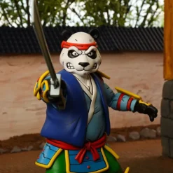Figura Panda Khan Tortugas Ninja 18 cm articulada NECA