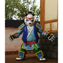 Figura Panda Khan Tortugas Ninja 18 cm articulada NECA
