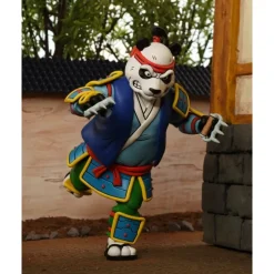 Figura Panda Khan Tortugas Ninja 18 cm articulada NECA