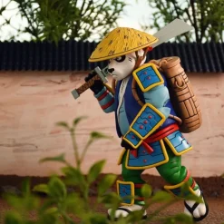 Figura Panda Khan Tortugas Ninja 18 cm articulada NECA