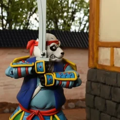 Figura Panda Khan Tortugas Ninja 18 cm articulada NECA