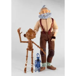 Figura Pinocho, Gepetto y Cricket