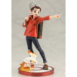 Figura Pokémon Victor & Scorbunny ARTFX J 21 cm