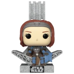 Figura POP! Deluxe Bo Katan con Trono 9 cm Star Wars