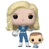 Figura POP! Invisible Woman & Franklin de Los Cuatro Fantásticos