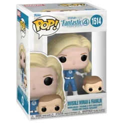 Figura POP! Invisible Woman & Franklin de Los Cuatro Fantásticos