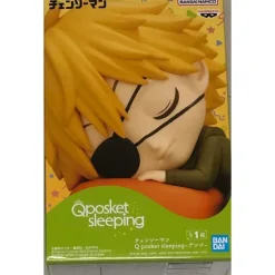 Figura Q Posket Denji Sleeping Chainsaw Man de Banpresto 7 cm