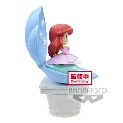 Figura Qposket La Sirenita Ariel Rosa Disney