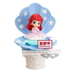 Figura Qposket La Sirenita Ariel Rosa Disney
