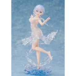Figura Re:Zero Rem Vestido Aqua PVC 1/7 23 cm