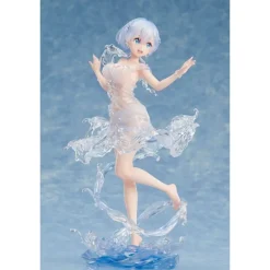 Figura Re:Zero Rem Vestido Aqua PVC 1/7 23 cm