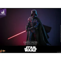 Figura Star Wars 1/6 Darth Vader Dueling Effect Hot Toys 35 cm