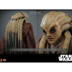 Figura Star Wars Movie Masterpiece Kit Fisto 32 cm